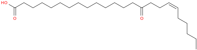 18 tetracosenoic acid, 15 oxo , (z)  (8ci)